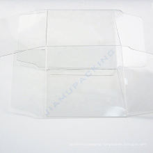 transparent recyclable plastic folding gift boxes